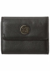 Tommy Hilfiger TH Charm Plaque-French Pebble Wallet