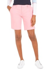 Tommy Hilfiger Women's Th Flex 9 Inch Hollywood Bermuda Shorts - Navy