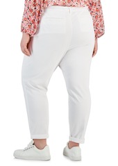 Tommy Hilfiger Th Flex Plus Size Hampton Chino Pants - White