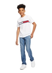 Tommy Hilfiger Toddler and Little Boy Tommy New Signature Tee - White