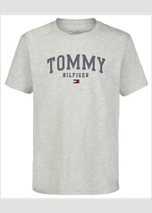 Tommy Hilfiger Toddler Boys Arch Overwrite Logo Graphic T-Shirt - Exuberance