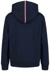 Tommy Hilfiger Toddler and Little Boys Essential Logo Embroidered Fleece Hoodie - Ecru