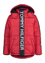 Tommy Hilfiger Toddler Boys Graphic Long Sleeves Puffer Jacket