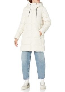 TOMMY HILFIGER Women Solid Puffer Hooded Long Jacket