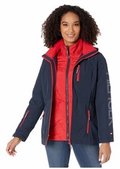Tommy Hilfiger womens 3-in-1 Systems Insulated Jacket Bold Navy  US