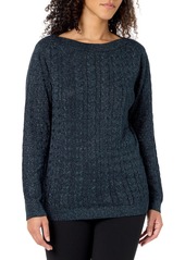 Tommy Hilfiger Women's 3/4 Length Sleeve Boatneck Sweater