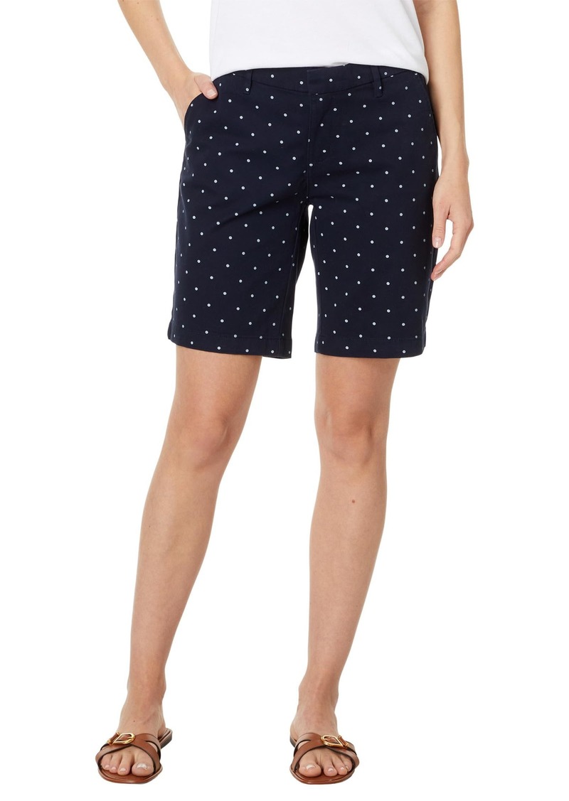 Tommy Hilfiger Women's 9" Dot Chino Shorts   9