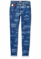 Tommy Hilfiger Women's Adaptive Jegging Jeans with Adjustable Hems and Velcro Brand Closure
