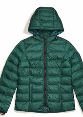 Tommy Hilfiger Women's Adaptive Quilted Jacket with Magnetic Zipper