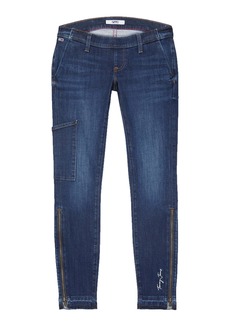 Tommy Hilfiger Women's Adaptive Seated Fit Jegging Dark WASH