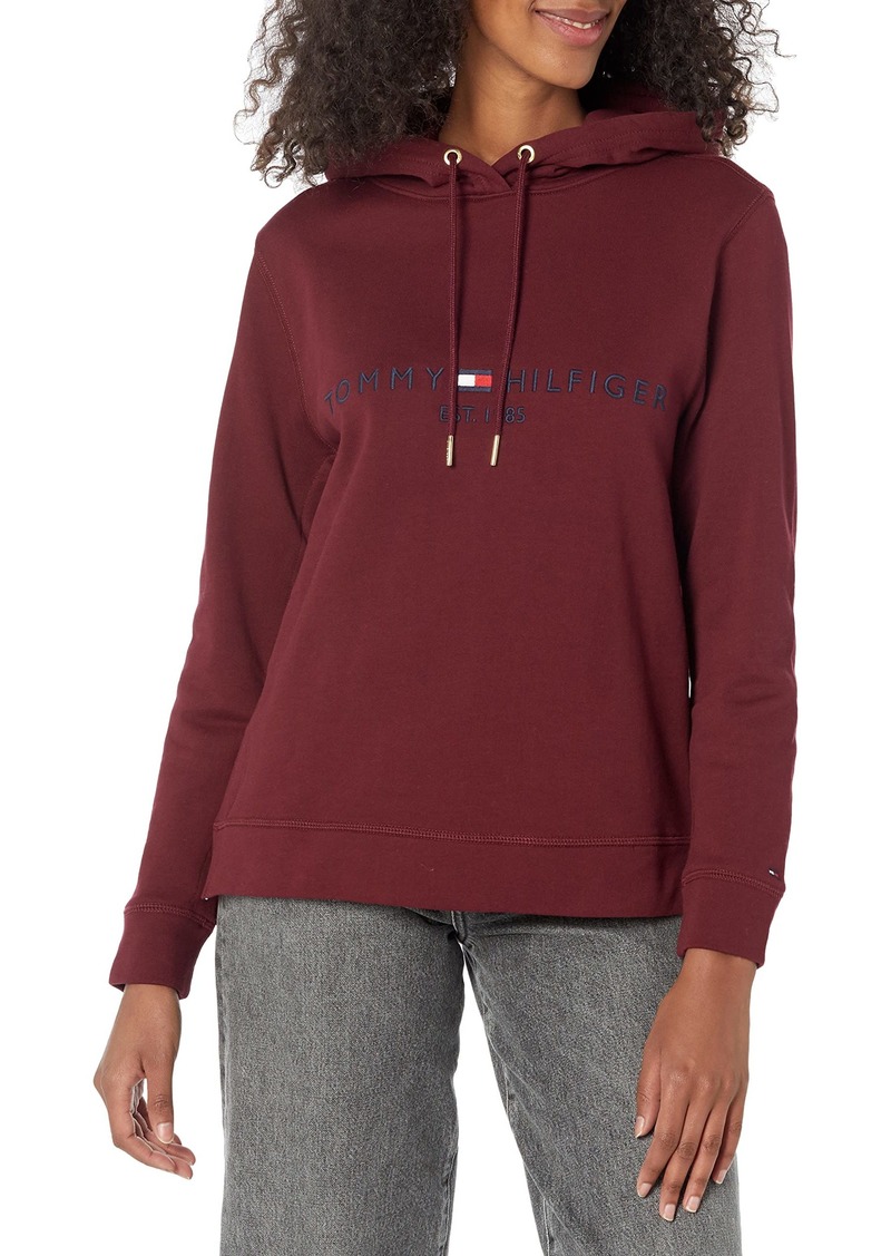 Tommy Hilfiger Women's Adaptive Seated Fit Logo Hoodie