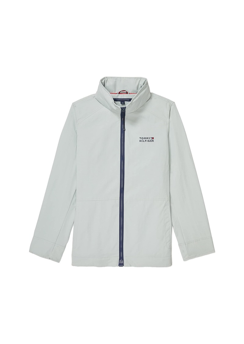 Tommy Hilfiger Womens Women's Adaptive Solid Yachting with Packable Hood with Magnetic Closure Jacket   US