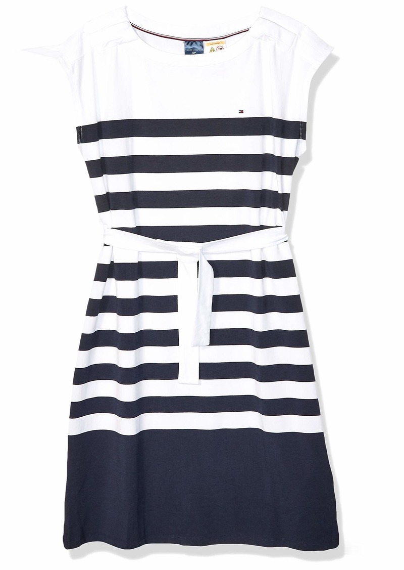 striped dress womens