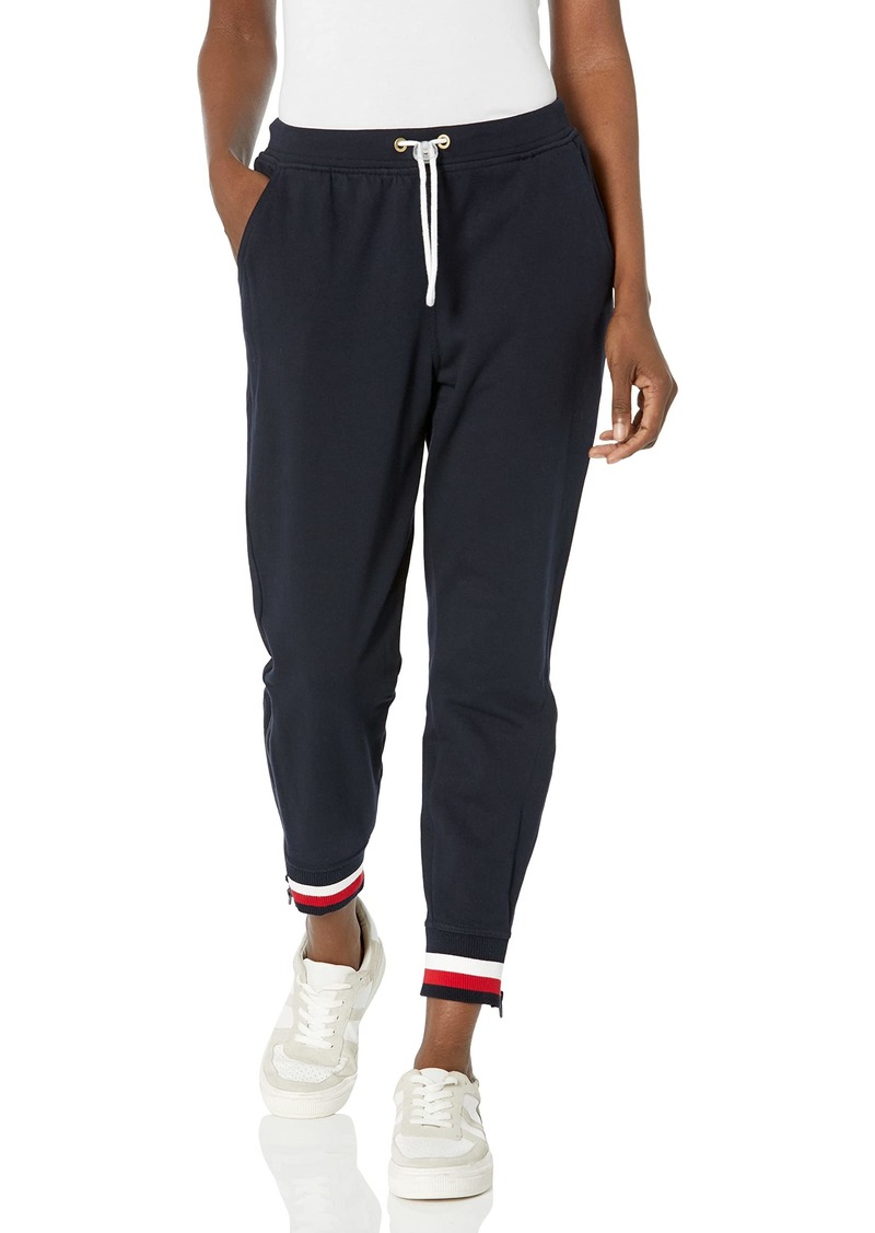 Tommy Hilfiger Women's Adaptive Sweatpants with Drawcord Closure  XS