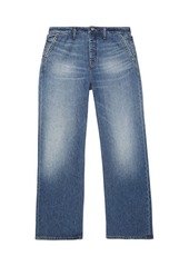 Tommy Hilfiger Women's Adaptive Wide Leg Jeans with Elastic Waist Medium WASH