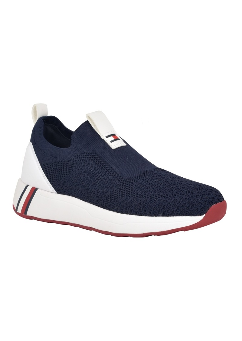 Tommy Hilfiger Women's Aminaz Casual Slip-On Sneakers - Dark Blue, White