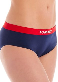 Tommy Hilfiger Women's Bonded Seamless Hipster Underwear Panty  L
