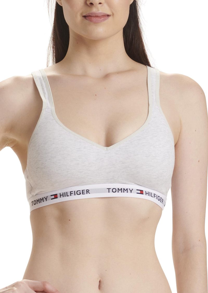 Tommy Hilfiger Women's Bra Light Lift Classic Cotton Bralette  XL