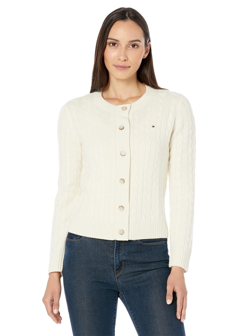 Tommy Hilfiger Women's Adaptive Cardigan Sweater with Magnetic Buttons  S