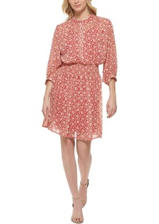 Tommy Hilfiger Women's Chiffon Floral Dress