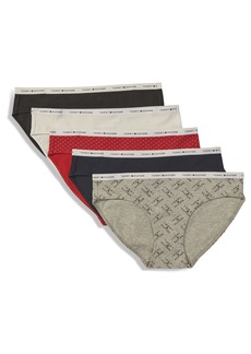 Tommy Hilfiger Women's Classic Cotton Boyshort Panties—5 Pack