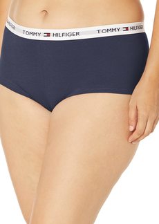 Tommy Hilfiger Women's Cotton Fabric Thong Underwear Panties, 7