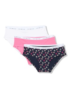 Tommy Hilfiger Women's Cotton Classic LG Hipster Panties 3-Pack