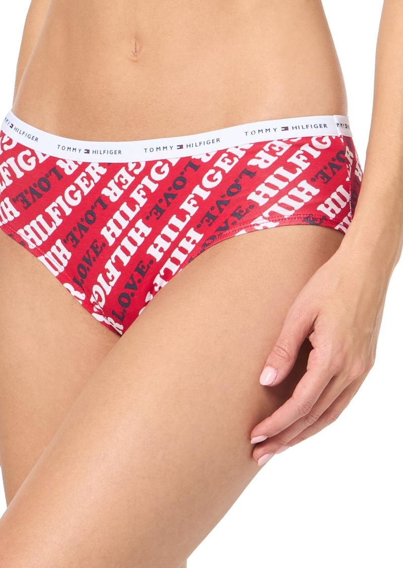 Tommy Hilfiger 3PK Classic Cotton Logo Hipster Panty Pack | Women's Underwear Set