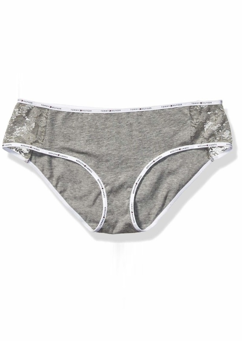 Tommy Hilfiger Women's Seamless Hipster Panty Panties S/M//XL Bright White Logo