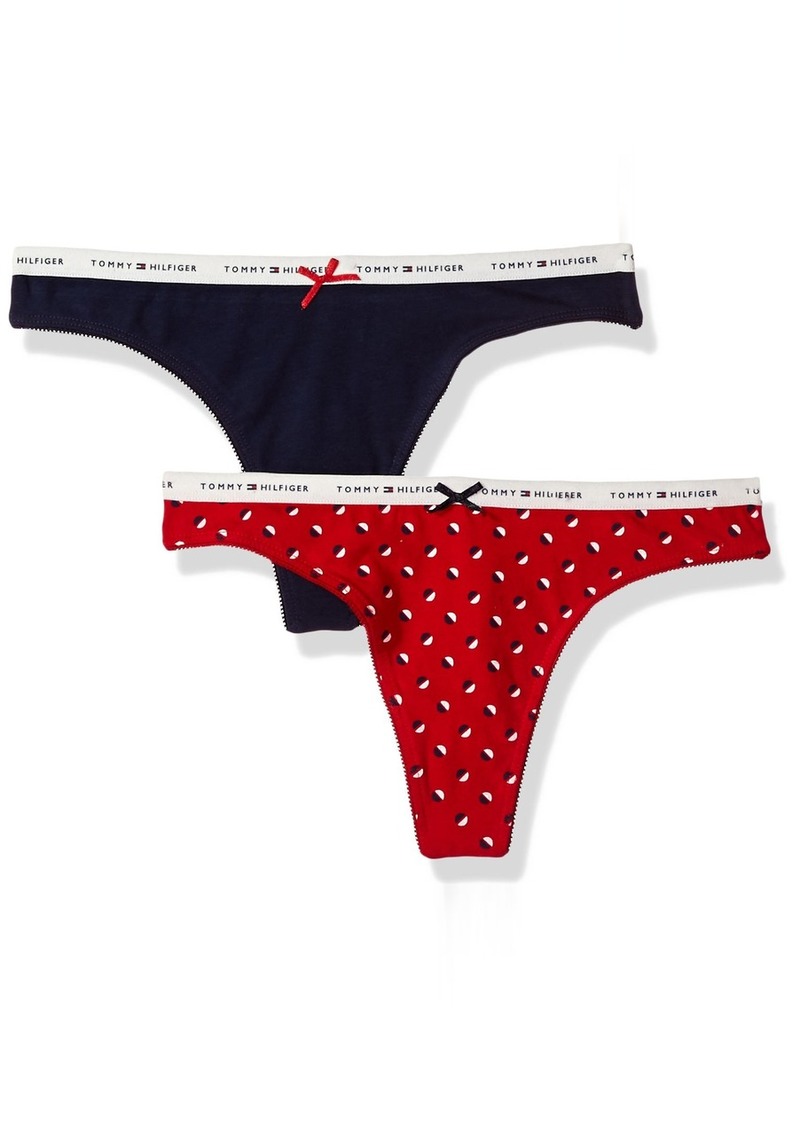 red tommy hilfiger women's underwear
