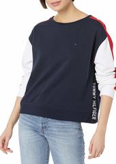 Tommy Hilfiger Women's Crewneck Sweatshirt  Extra Small