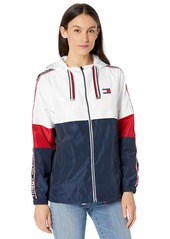 Tommy Hilfiger womens Cropped Tri-color Jacket  Extra Exta Large US