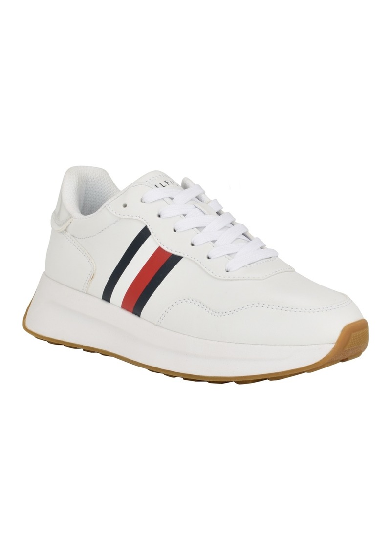 Tommy Hilfiger Women's Daryus Classic Lace-Up Jogger Sneakers - White