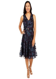 Tommy Hilfiger Women's Fit and Flare Midi Dress