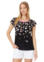 TOMMY HILFIGER Women's Floral Ombre Tee
