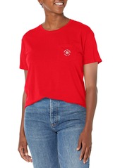 Tommy Hilfiger Women's Front Pocket Boyfriend Fit Soft T-Shirt