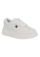 Tommy Hilfiger Women's Gaebi Lace-Up Fashion Sneakers - White Multi