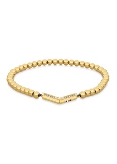 Tommy Hilfiger Women's Gold-Tone Bead Bracelet - Gold-tone