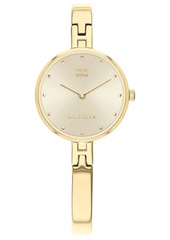 Tommy Hilfiger Women's Gold-Tone Stainless Steel Bracelet Watch 26mm