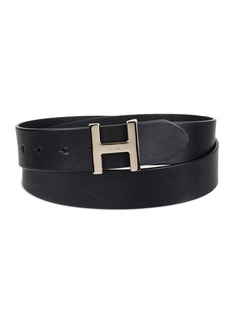 Tommy Hilfiger Women's H Plaque Buckle Belt
