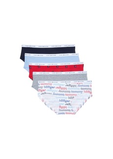 Tommy Hilfiger womens Hipster-cut Cotton Underwear Panty, 5 Pack