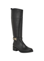 Tommy Hilfiger Women's Ionni Casual Riding Boots - Black