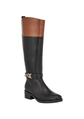 Tommy Hilfiger Women's Ionni Casual Riding Boots - Black
