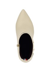 Tommy Hilfiger Women's Jorine Pointed Toe Dress Booties - Ivory