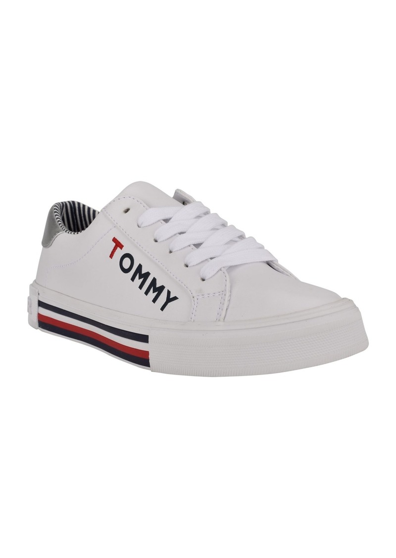 Tommy Hilfiger Women's Kery Lace Up Sneakers - White