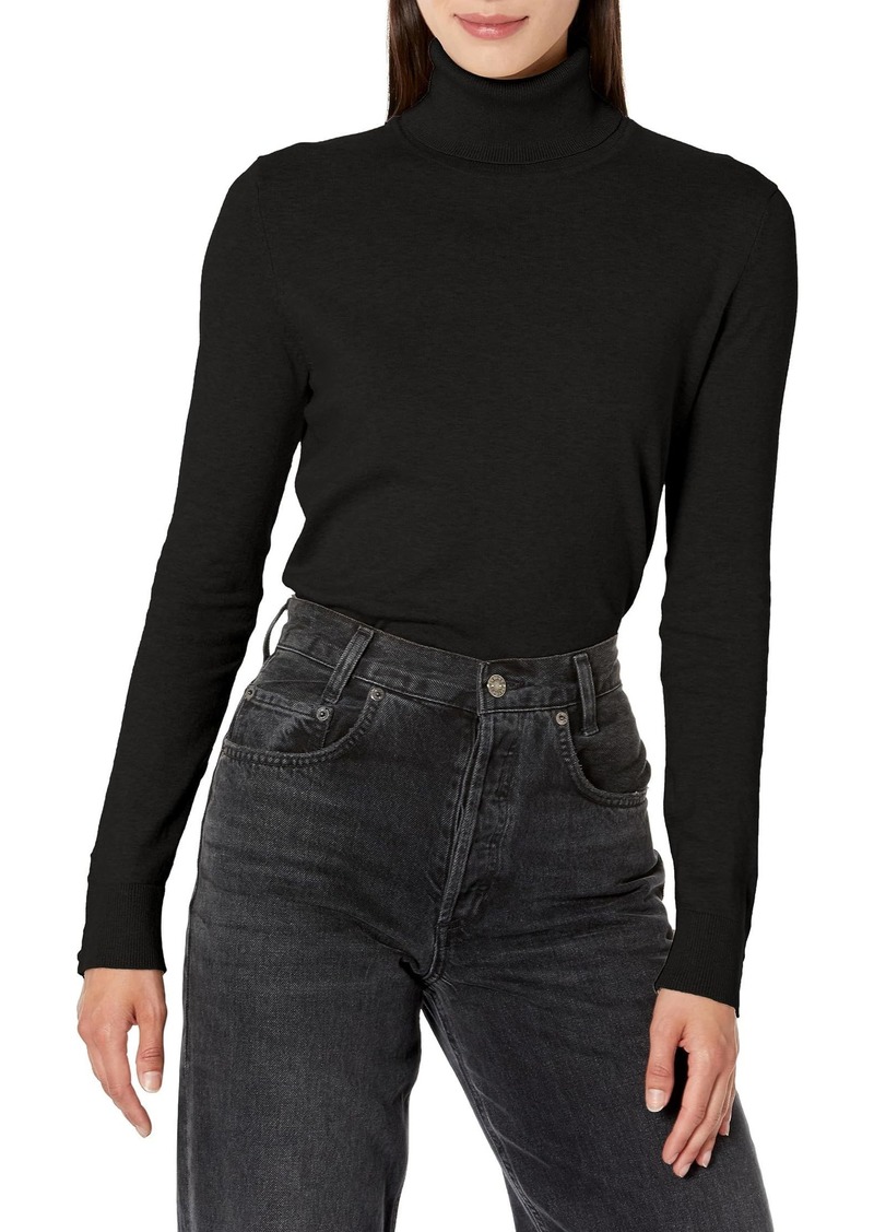 Tommy Hilfiger Women's Lightweight Turtleneck Solid Sweater