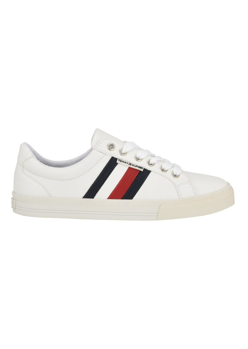 Tommy Hilfiger Women's Lightz Shoe White  Medium US