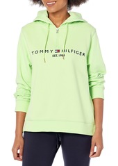 Tommy Hilfiger Women's Adaptive Logo Zip Hoodie  XL