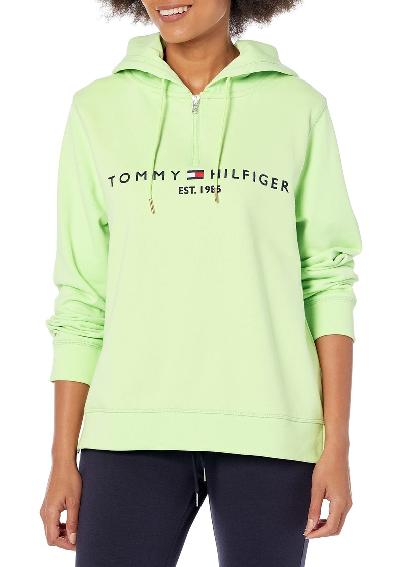 Tommy Hilfiger Women's Adaptive Logo Zip Hoodie  XXL