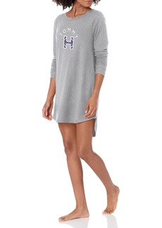 Tommy Hilfiger womens Long Sleeve Graphic Sleep Shirt Pajama Top   US
